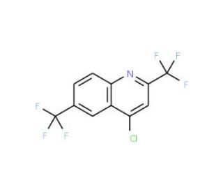 2,6-Bis(trifluoromethyl)-4-chloroquinoline - chemical structure image