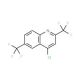 2,6-Bis(trifluoromethyl)-4-chloroquinoline - chemical structure image