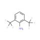 2,6-Bis(trifluoromethyl)aniline (CAS 313-13-3) - chemical structure image