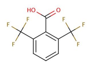 2,6-Bis(trifluoromethyl)benzoic acid (CAS 24821-22-5) - chemical structure image