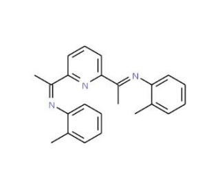 2,6-Bis[1-(2-methylphenylimino)ethyl]pyridine (CAS 210537-32-9) - chemical structure image