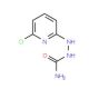 2-(6-Chloro-2-pyridinyl)-1-hydrazinecarboxamide - chemical structure image