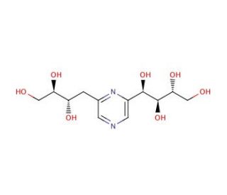 2,6-Deoxyfructosazine (CAS 36806-15-2) - chemical structure image