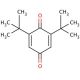 2,6-Di-tert-butyl-1,4-benzoquinone (CAS 719-22-2) - chemical structure image