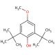 2,6-Di-tert-butyl-4-methoxyphenol (CAS 489-01-0) - chemical structure image
