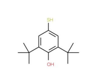 2,6-di-tert-butyl-4-sulfanylphenol - chemical structure image