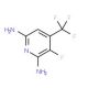 2,6-Diamino-3-fluoro-4-(trifluoromethyl)pyridine (CAS 737000-87-2) - chemical structure image