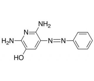 2,6-Diamino-5-hydroxy-3-(phenylazo)pyridine (CAS 86271-56-9) - chemical structure image