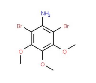 2,6-Dibromo-3,4,5-trimethoxyaniline - chemical structure image
