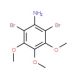 2,6-Dibromo-3,4,5-trimethoxyaniline - chemical structure image