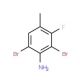 2,6-Dibromo-3-fluoro-4-methylaniline - chemical structure image