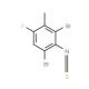 2,6-Dibromo-4-fluoro-3-methylphenylisothiocyanate - chemical structure image