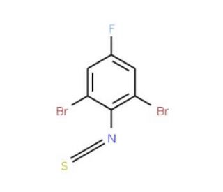 2,6-Dibromo-4-fluorophenyl isothiocyanate - chemical structure image