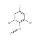 2,6-Dibromo-4-fluorophenyl isothiocyanate - chemical structure image