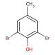 2,6-Dibromo-4-methylphenol (CAS 2432-14-6) - chemical structure image