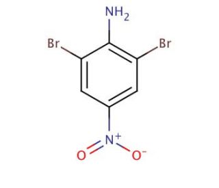 2,6-Dibromo-4-nitroaniline (CAS 827-94-1) - chemical structure image