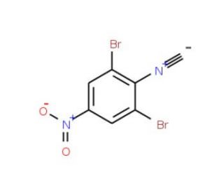 2,6-Dibromo-4-nitrophenylisocyanide - chemical structure image