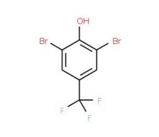 2,6-Dibromo-4-trifluoromethylphenol - chemical structure image