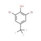2,6-Dibromo-4-trifluoromethylphenol - chemical structure image