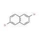 2,6-Dibromonaphthalene (CAS 13720-06-4) - chemical structure image