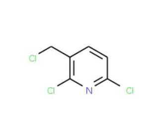 2,6-Dichloro-3-(chloromethyl)pyridine (CAS 41789-37-1) - chemical structure image