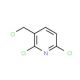 2,6-Dichloro-3-(chloromethyl)pyridine (CAS 41789-37-1) - chemical structure image