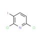 2,6-Dichloro-3-iodopyridine (CAS 148493-37-2) - chemical structure image