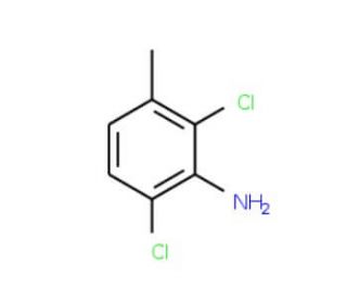 2,6-Dichloro-3-methylaniline (CAS 64063-37-2) - chemical structure image