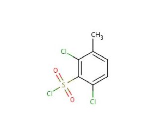 2,6-dichloro-3-methylbenzenesulfonyl chloride - chemical structure image