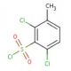 2,6-dichloro-3-methylbenzenesulfonyl chloride - chemical structure image