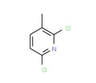 2,6-Dichloro-3-methylpyridine (CAS 58584-94-4) - chemical structure image