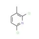 2,6-Dichloro-3-methylpyridine (CAS 58584-94-4) - chemical structure image
