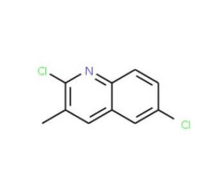 2,6-Dichloro-3-methylquinoline (CAS 132118-32-2) - chemical structure image