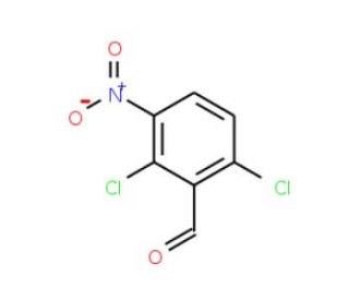 2,6-Dichloro-3-nitrobenzaldehyde (CAS 5866-97-7) - chemical structure image