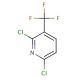 2,6-Dichloro-3-(trifluoromethyl)pyridine (CAS 55304-75-1) - chemical structure image