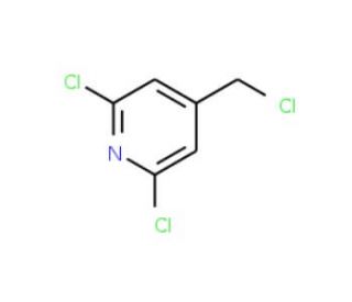 2,6-dichloro-4-(chloromethyl)pyridine (CAS 101990-72-1) - chemical structure image