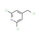 2,6-dichloro-4-(chloromethyl)pyridine (CAS 101990-72-1) - chemical structure image