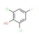 2,6-Dichloro-4-fluorophenol (CAS 392-71-2) - chemical structure image