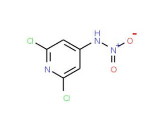 2,6-Dichloro-4-nitraminopyridine (CAS 2587-03-3) - chemical structure image