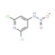 2,6-Dichloro-4-nitraminopyridine (CAS 2587-03-3) - chemical structure image