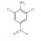 2,6-Dichloro-4-nitroaniline (CAS 99-30-9) - chemical structure image
