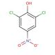 2,6-Dichloro-4-nitrophenol 的分子结构, CAS编号: 618-80-4 2,6-Dichloro-4-nitrophenol (CAS 618-80-4) - chemical structure image