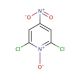 2,6-Dichloro-4-nitropyridine N-oxide (CAS 2587-01-1) - chemical structure image