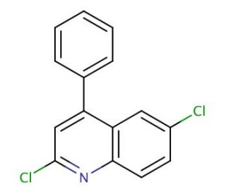 2,6-dichloro-4-phenylquinoline - chemical structure image