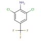 2,6-Dichloro-4-(trifluoromethyl)aniline (CAS 24279-39-8) - chemical structure image