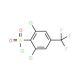 2,6-Dichloro-4-(trifluoromethyl)benzenesulfonyl chloride (CAS 175205-76-2) - chemical structure image