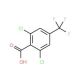 2,6-dichloro-4-(trifluoromethyl)benzoic acid (CAS 189338-32-7) - chemical structure image