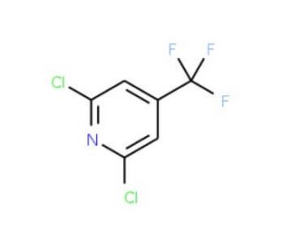 2,6-Dichloro-4-(trifluoromethyl)pyridine (CAS 39890-98-7) - chemical structure image