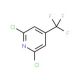 2,6-Dichloro-4-(trifluoromethyl)pyridine (CAS 39890-98-7) - chemical structure image