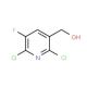 2,6-Dichloro-5-fluoro-3-(hydroxymethyl)pyridine - chemical structure image